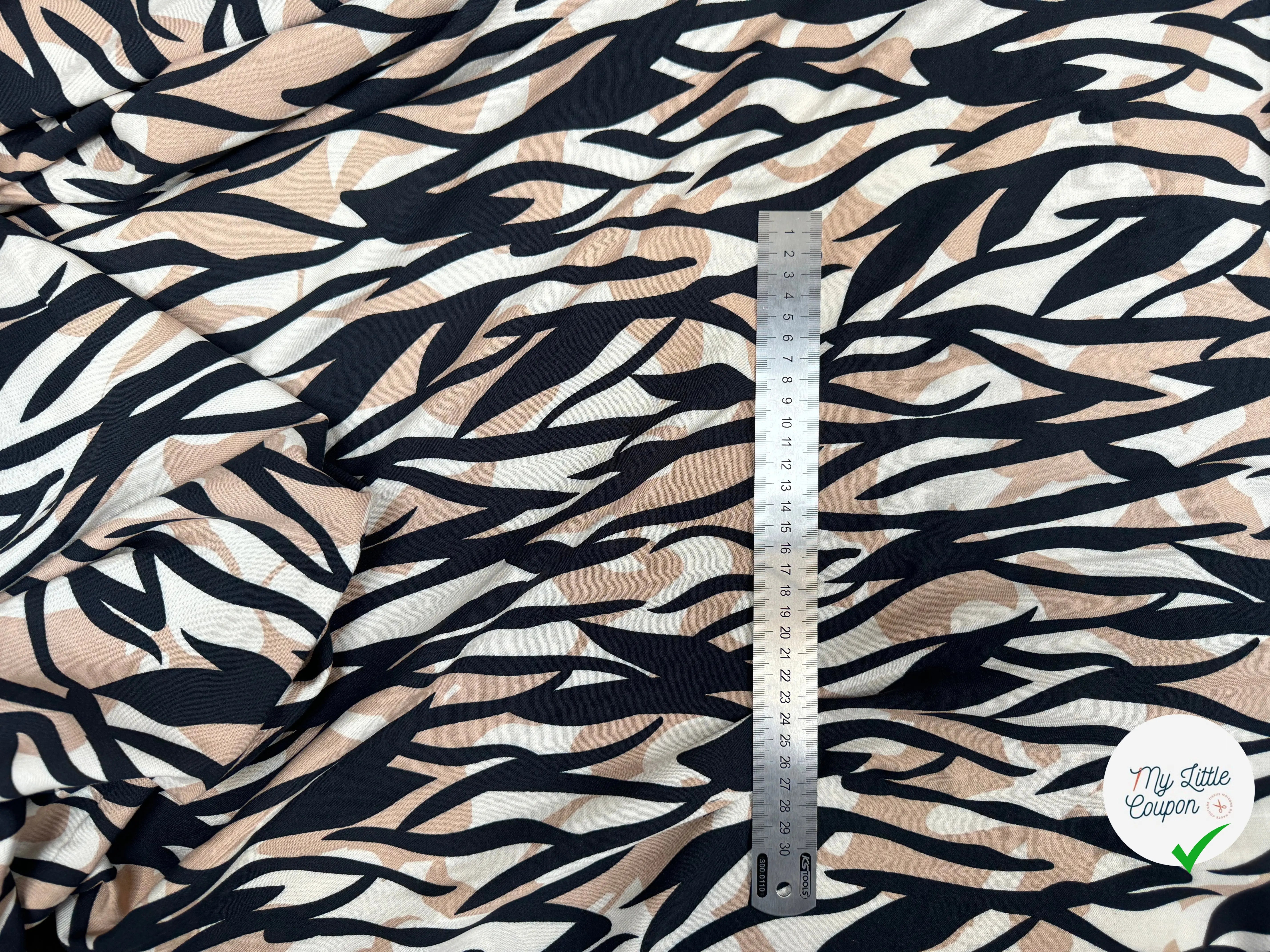 VISCOSE TIGA LIN / NOIR 1B Y1 150 - My Little Coupon