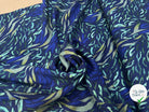 VISCOSE ZAIBA BLEU / VERT - My Little Coupon