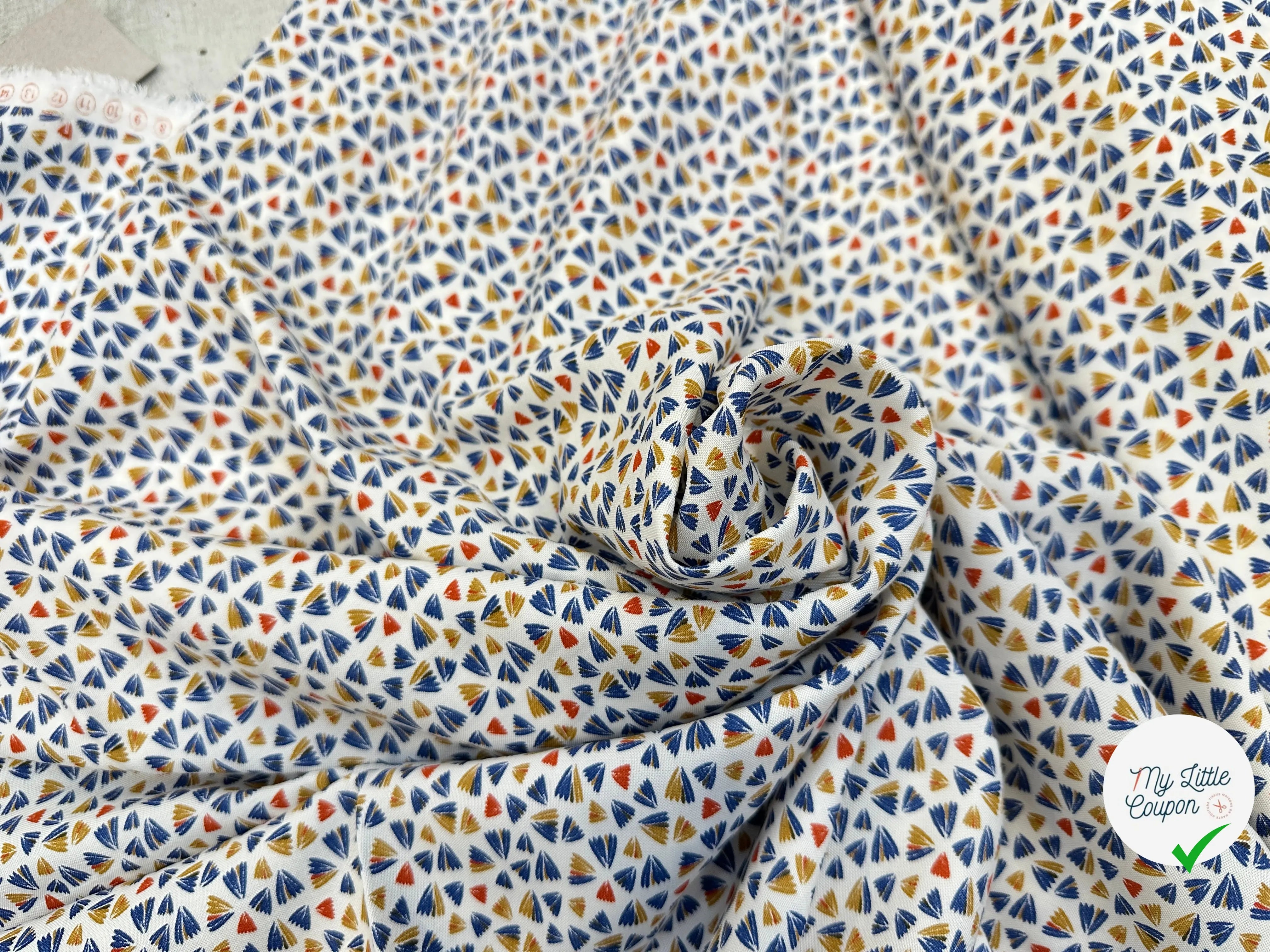 VISCOSE ZANTEME BLANC / MARINE MLC INTERN