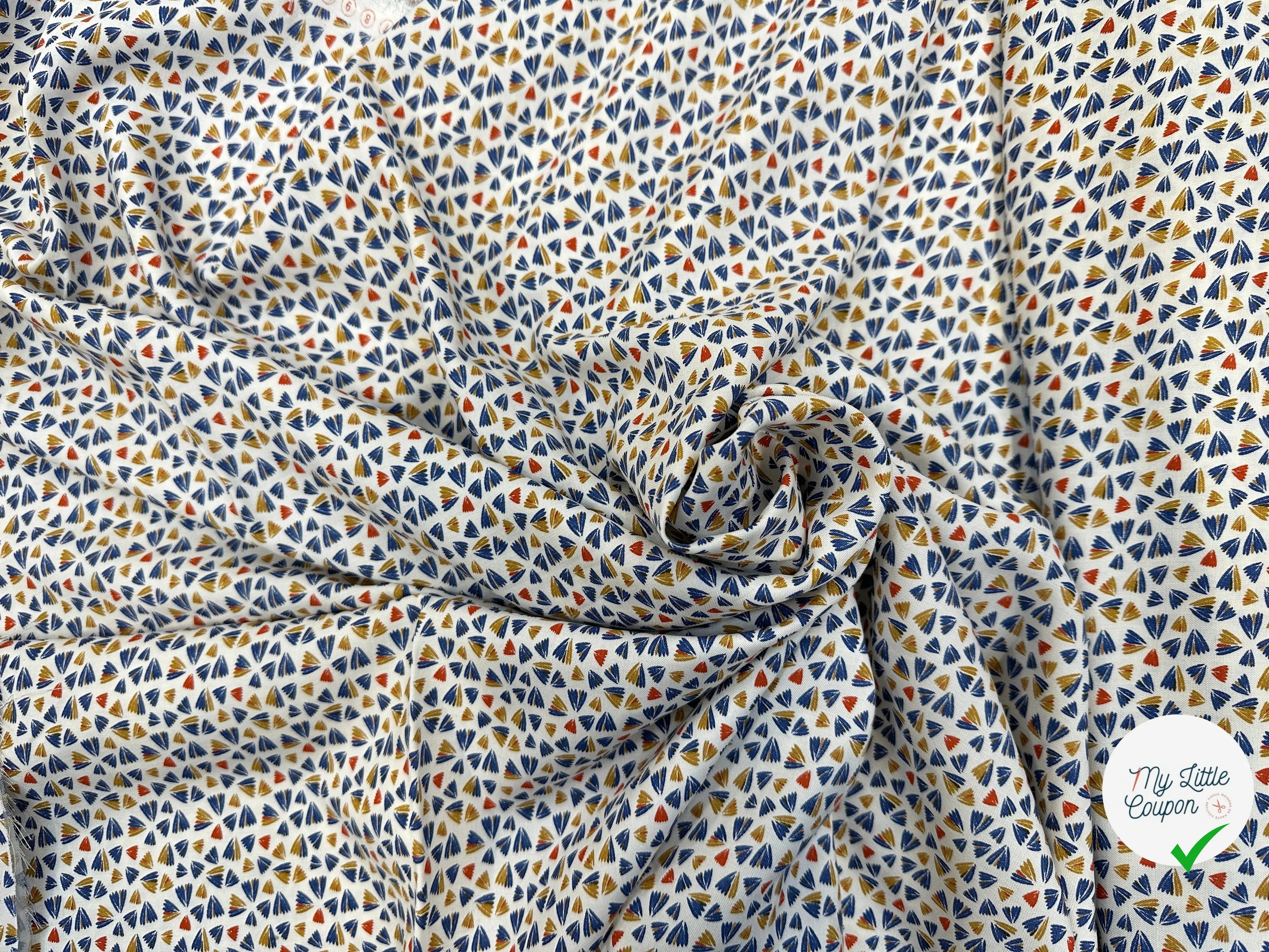 VISCOSE ZANTEME BLANC / MARINE MLC INTERN