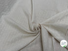 VOILE COTON PLUMETIS ÉCRU - My Little Coupon