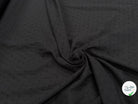 VOILE COTON PLUMETIS NOIR - My Little Coupon