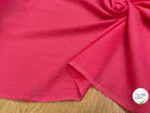 VOILE COTON PLUMETIS ROSE PIQUANT - My Little Coupon