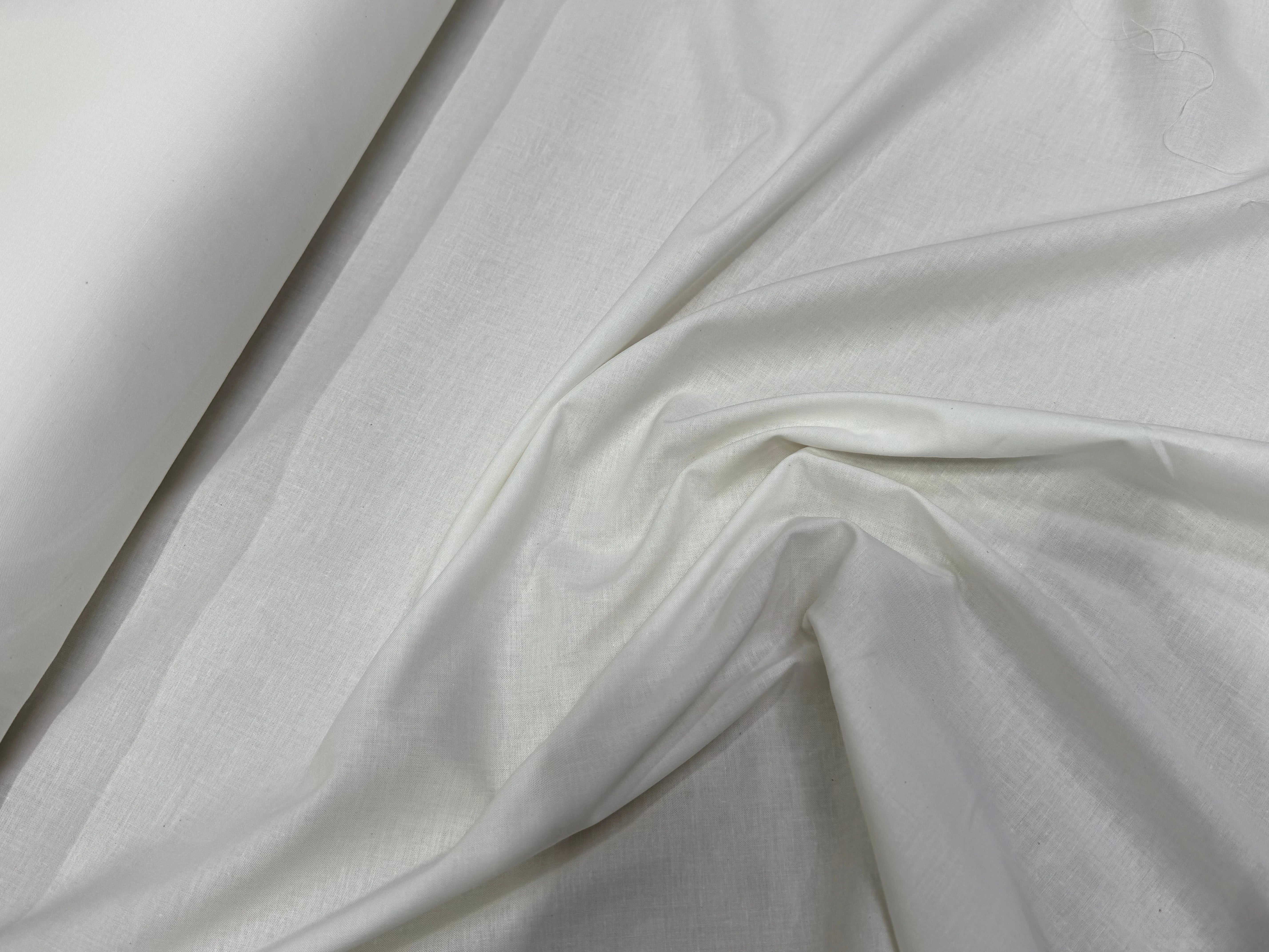 VOILE DE COTON BELLE DENSITÉ ÉCRU 190 - My Little Coupon