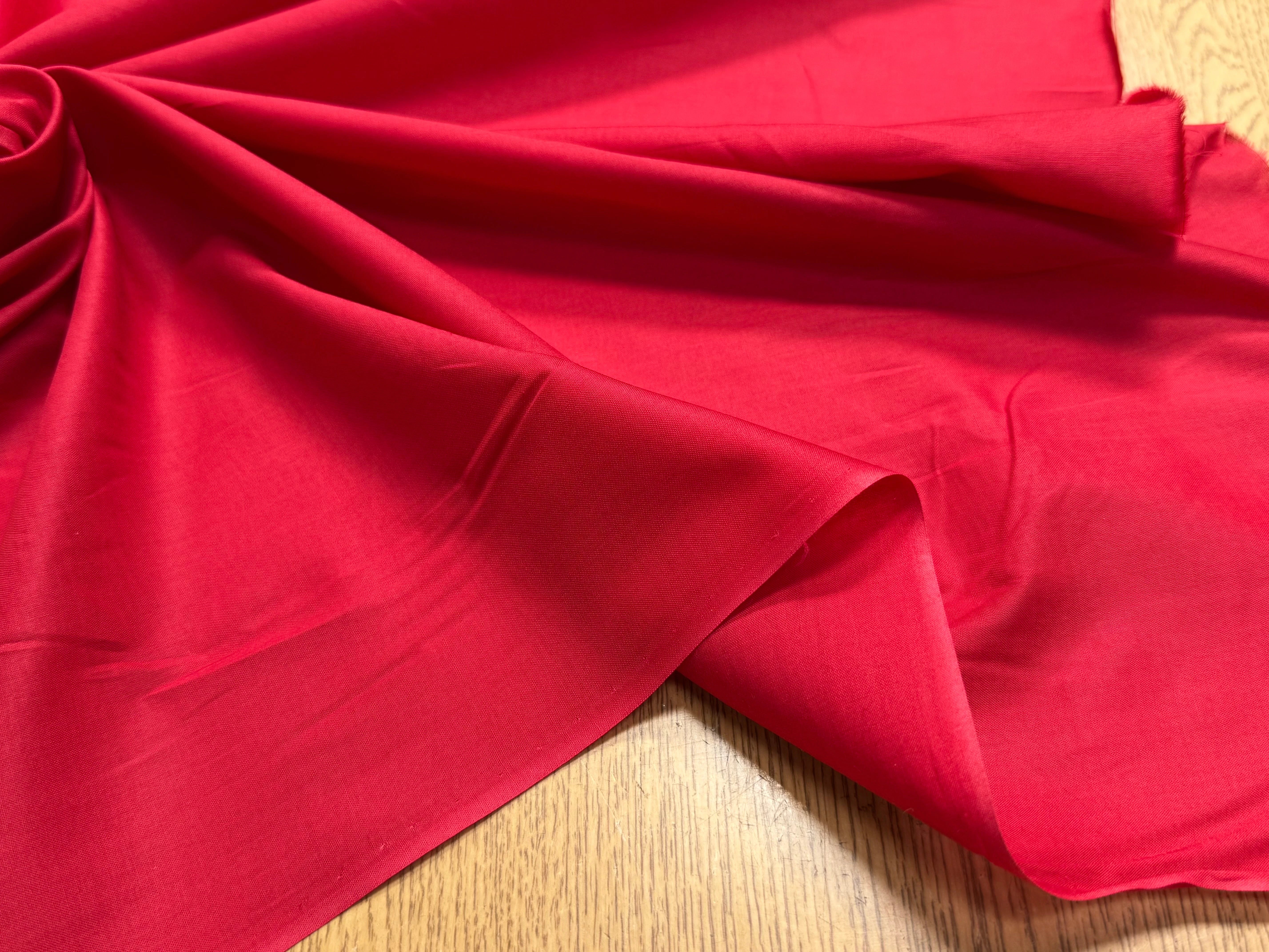 VOILE DE COTON DOUX ULTRA CHIC ROUGE - My Little Coupon