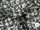 VOILE DE COTON EMERISÉ VOYAGE NOIR - My Little Coupon