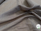 VOILE DE COTON FLUIDE GRIS FINES RAYURES 170CM - My Little Coupon