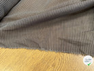 VOILE DE COTON FLUIDE GRIS FINES RAYURES 170CM - My Little Coupon