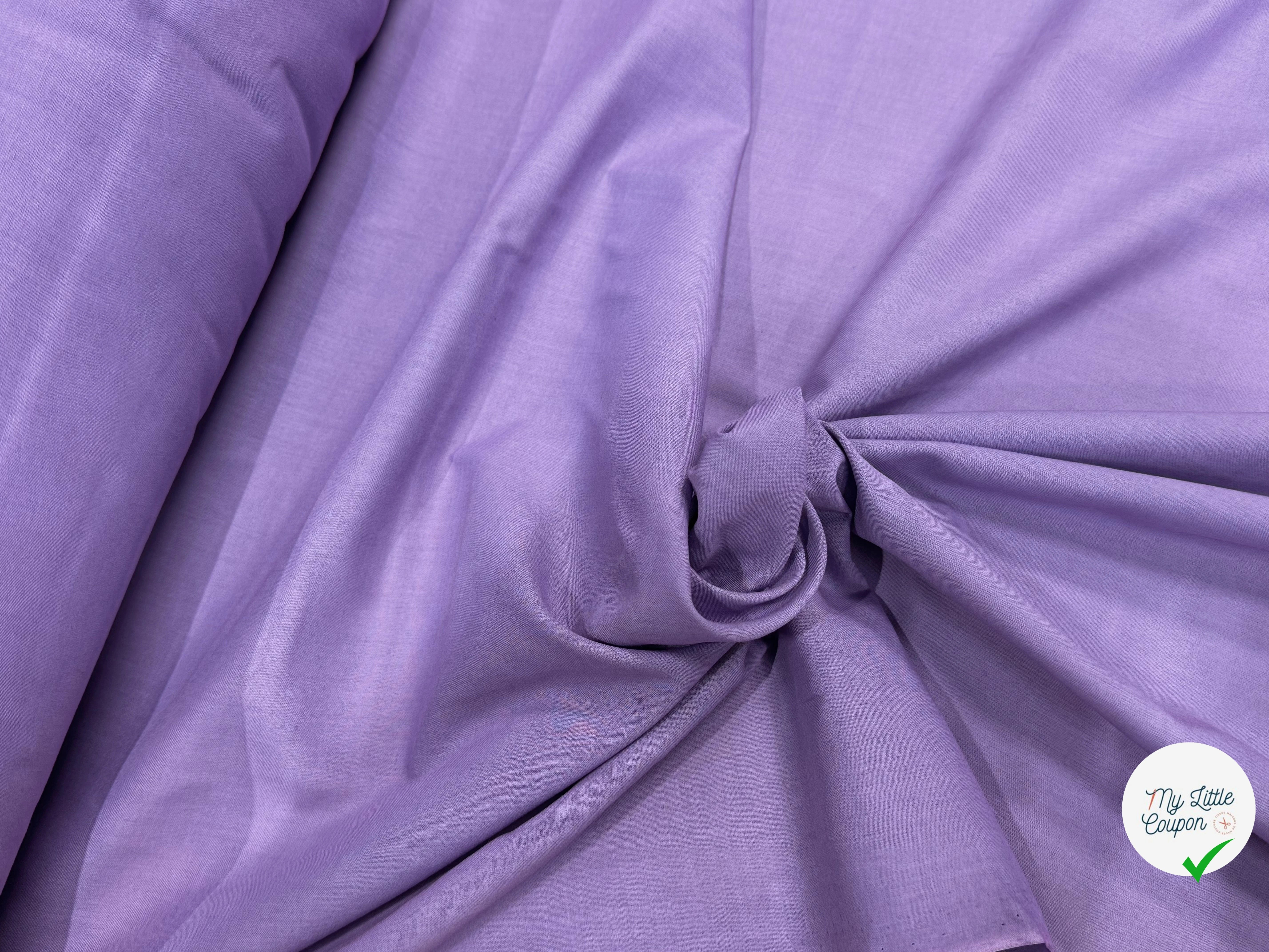 VOILE DE COTON FLUIDE PARME QUALITÉ PREMIUM 150 CM 100% COTON - My Little Coupon