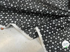 VOILE DE COTON FOND NOIR ETOILE - My Little Coupon