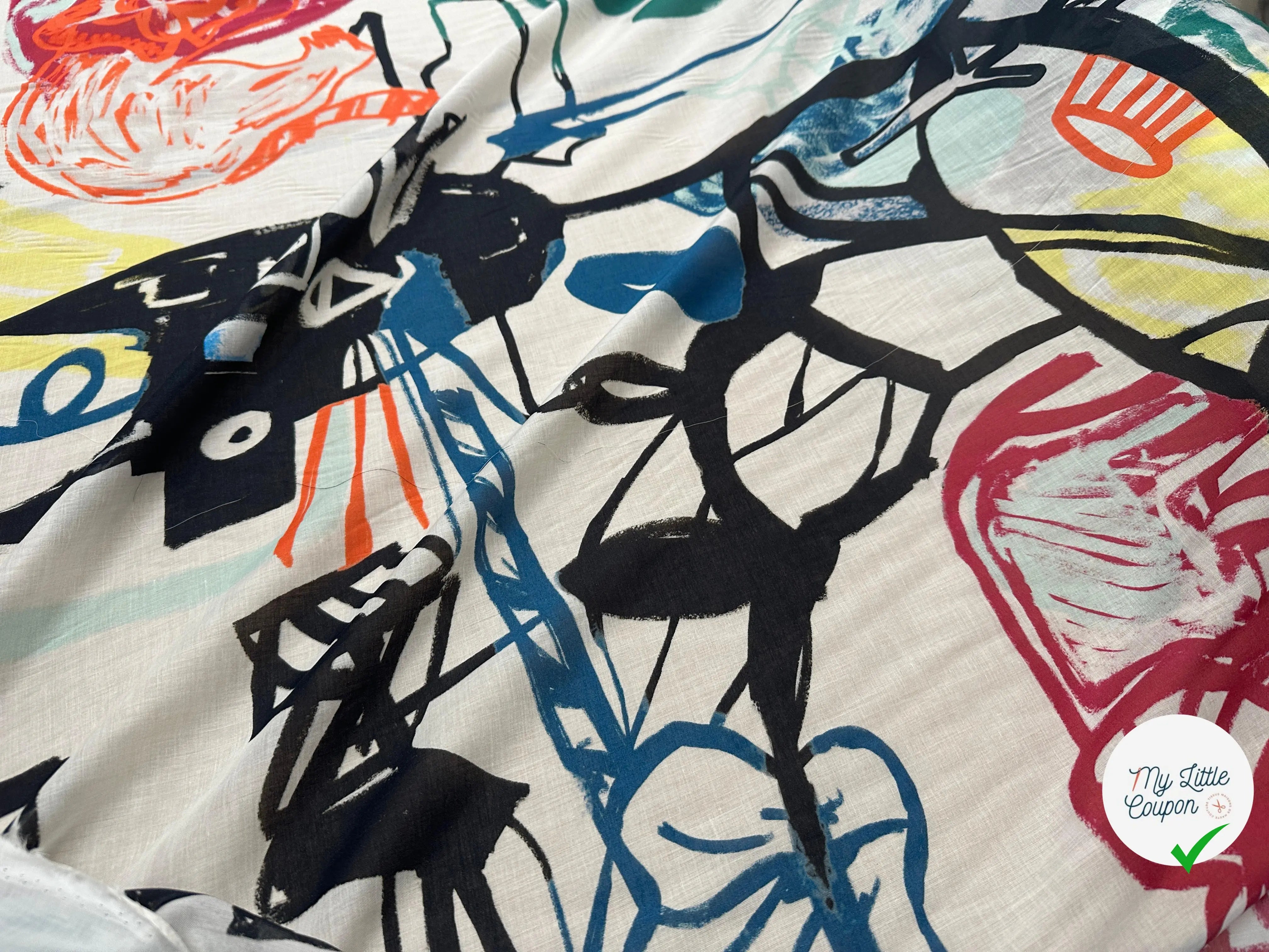 VOILE DE COTON GRIBOUILLI SEUCLA - My Little Coupon