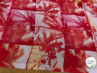 VOILE DE COTON IMPRIMÉ ULTRA DOUX COCOTIERS MULTICOLORES - My Little Coupon