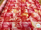 VOILE DE COTON IMPRIMÉ ULTRA DOUX COCOTIERS MULTICOLORES - My Little Coupon