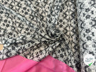 VOILE DE COTON LEGEREMENT EMERISÉ BASE ROSE - My Little Coupon