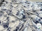 VOILE DE COTON MARVIN 150CM IMPRIMÉ FLEURS - My Little Coupon