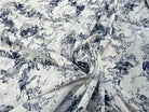 VOILE DE COTON MARVIN 150CM IMPRIMÉ FLEURS - My Little Coupon