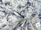 VOILE DE COTON MARVIN 150CM IMPRIMÉ FLEURS - My Little Coupon