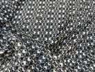 VOILE DE COTON MOTIF TOTEM BLACK AND WHITE MLC INTERN