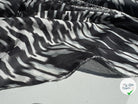 VOILE DE COTON MOTIF TOTEM BLACK, GREY AND WHITE - My Little Coupon