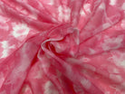 VOILE DE COTON ROSE BARBE À PAPA ÉMERISÉ - My Little Coupon