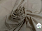 VOILE DE COTON UNI BEIGE - My Little Coupon