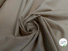 VOILE DE COTON UNI BEIGE - My Little Coupon