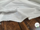 VOILE DE COTON UNI BLANC - My Little Coupon