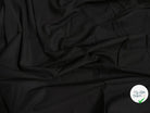 VOILE DE COTON UNI NOIR - My Little Coupon