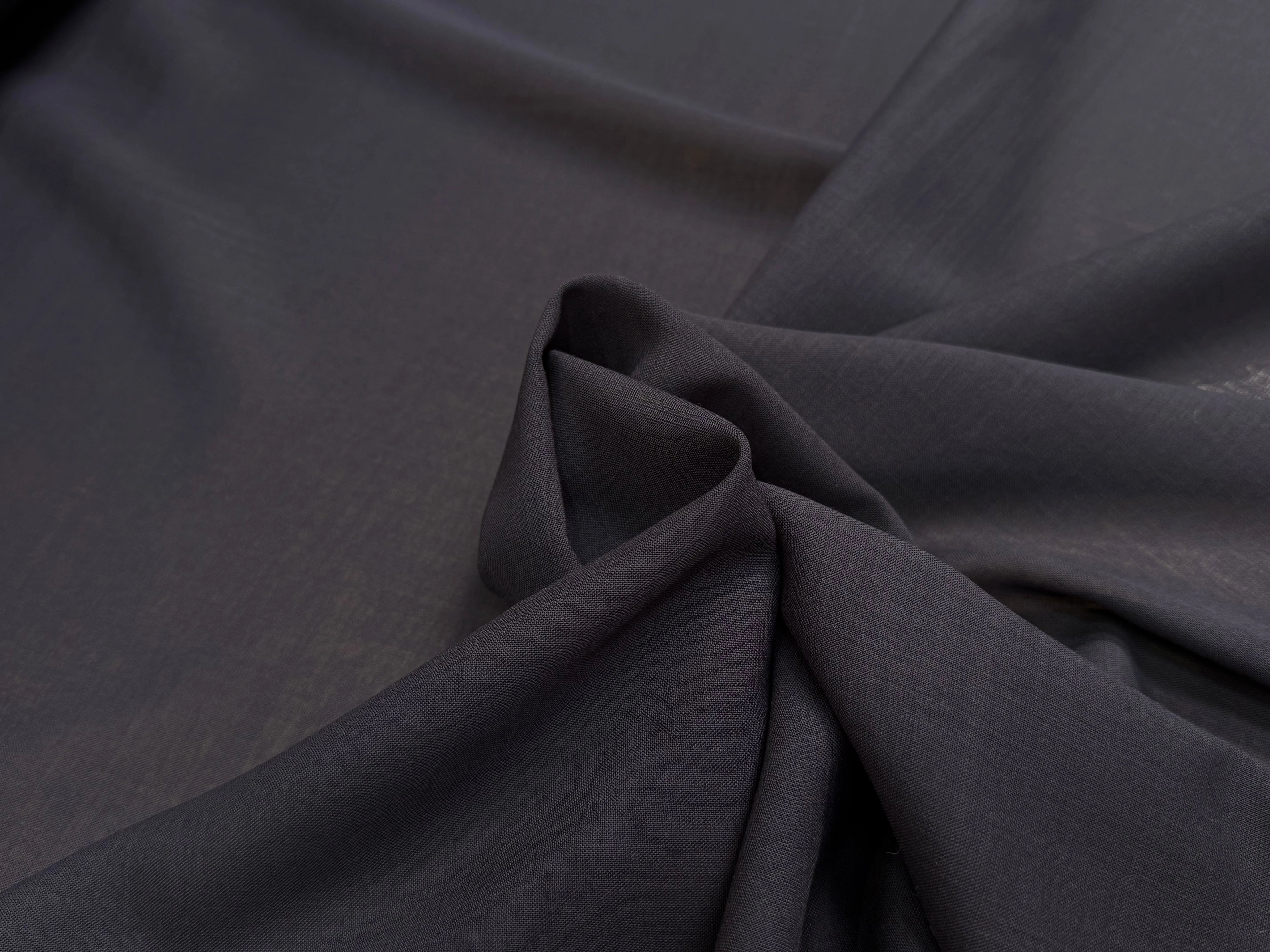 VOILE DE LAINE BELLE DENSITÉ NAVY GRIS 86% LAINE VIERGE - My Little Coupon