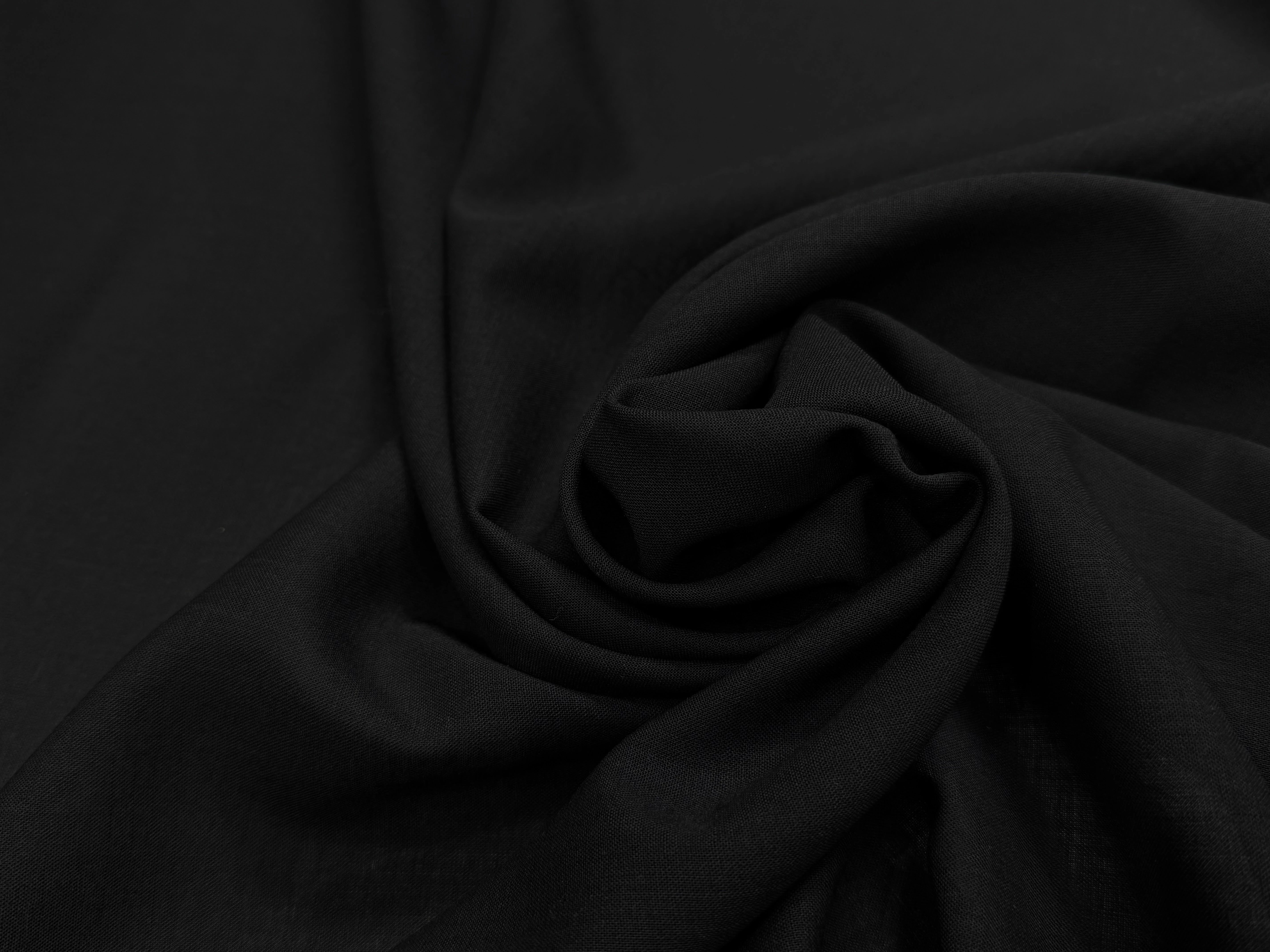 VOILE DE LAINE BELLE DENSITÉ NOIR 86% LAINE VIERGE - My Little Coupon