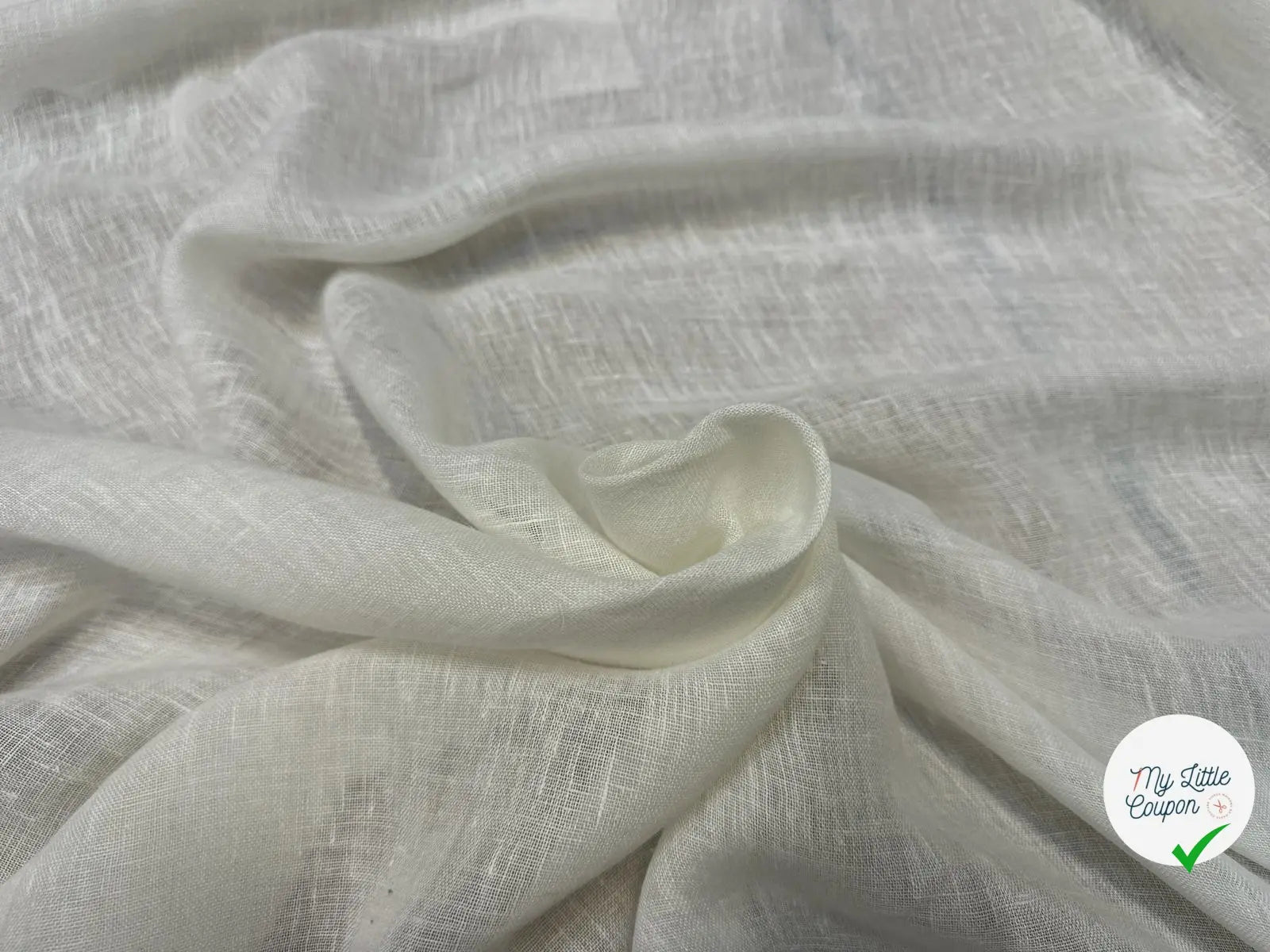 VOILE DE LIN WHITE - My Little Coupon