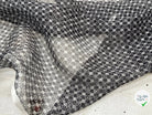VOILE DE SOIE CARREAUX GÉOMETRIE - My Little Coupon