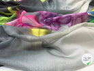 VOILE EMERISÉ COTON SOIE BASES DE FLEURS - My Little Coupon