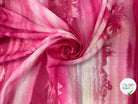 VOILE RAMIE GLIDA PARTY DECLASSÉ PALMIERS ROSÉS - My Little Coupon