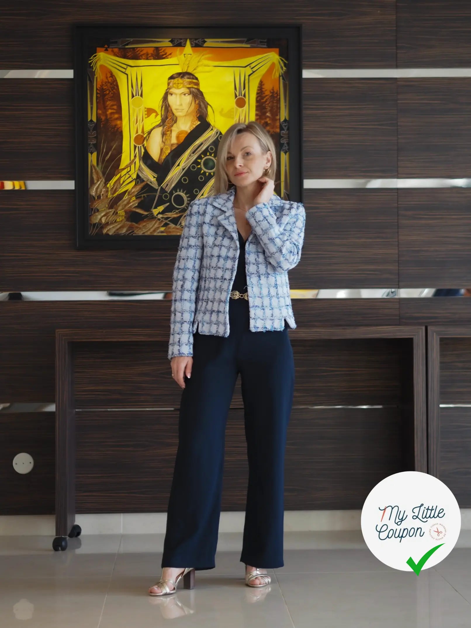Veste Krystal - Patron pochette - My Little Coupon