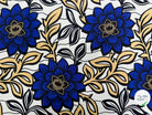 WAX COTON 82108 BLANC BLEU 112 CM - My Little Coupon