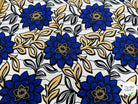 WAX COTON 82108 BLANC BLEU 112 CM - My Little Coupon