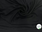 WHIPCORD CUPRO NOIR - coupon de tissu de 3 mètres - My Little Coupon - tissu - coudre