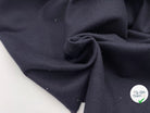 WHIPCORD PRESTIGE NAVY JAPON ENVERS GRATTÉ - My Little Coupon - tissu - coudre