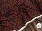 WOOLPEACH ÉVENTAIL VÉGÉTAL ROUGE & BLEU - My Little Coupon