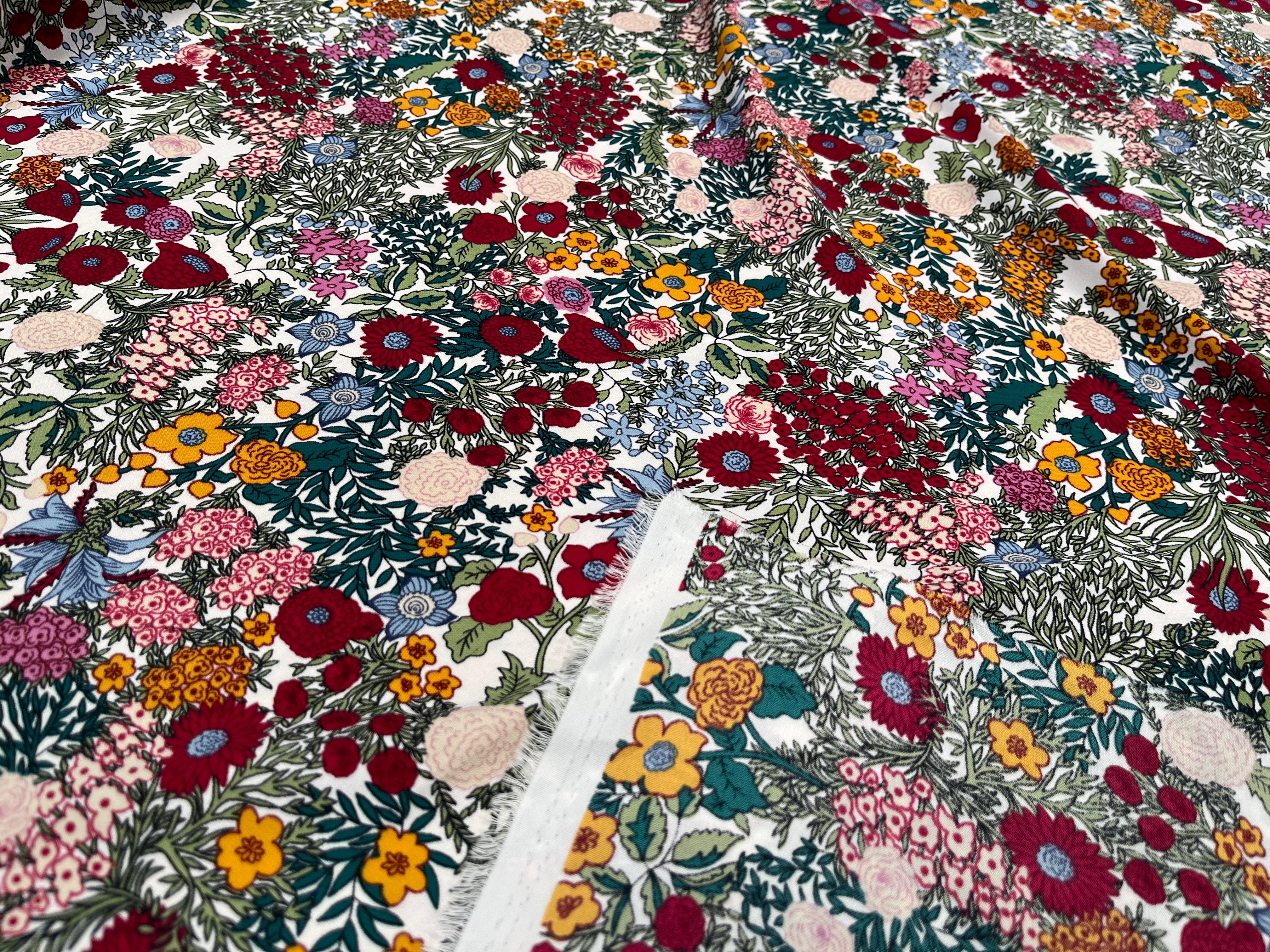 WOOLPEACH FLEURIE ROUGE JAUNE VERT BEIGE BLEU - My Little Coupon