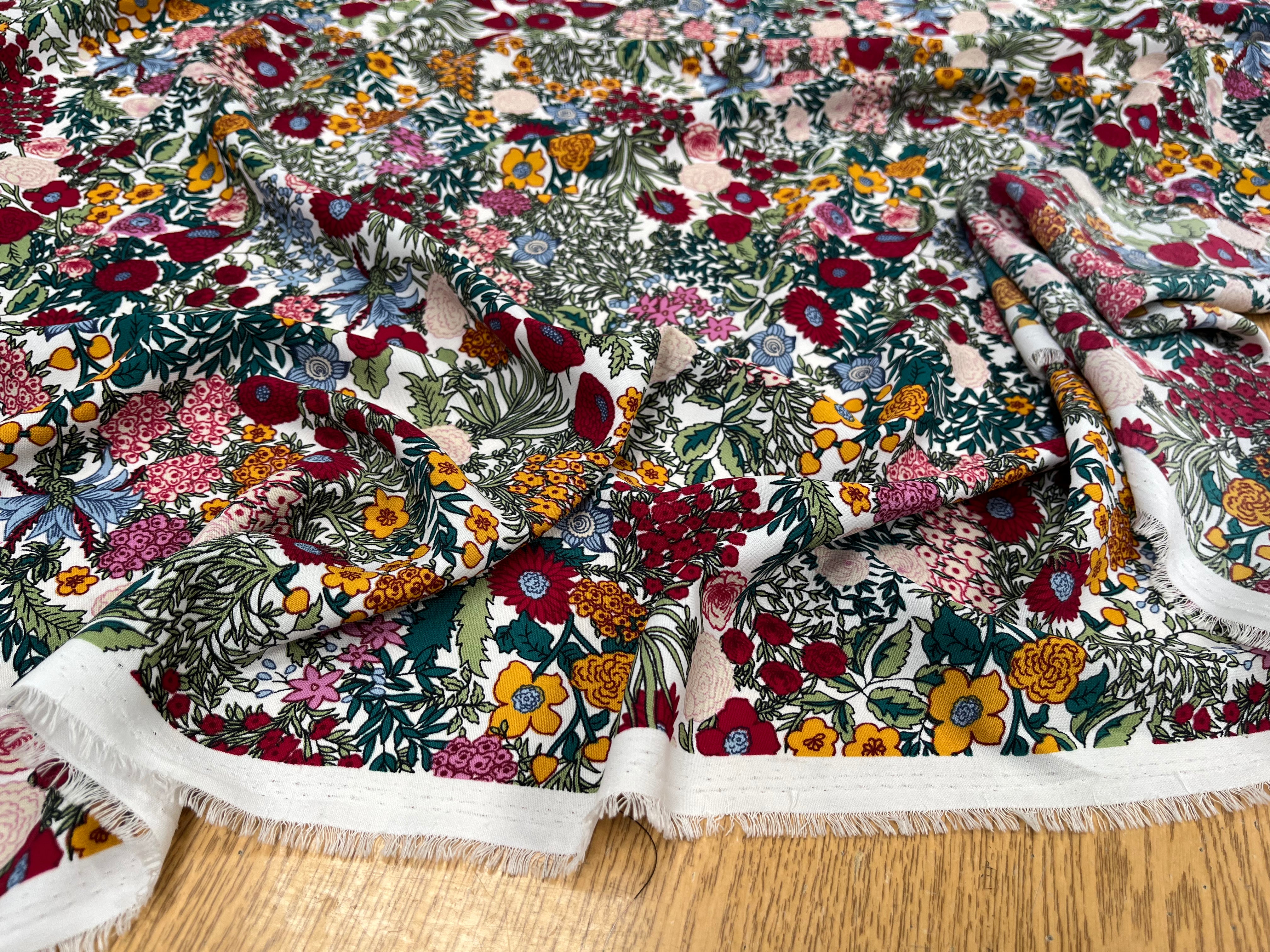 WOOLPEACH FLEURIE ROUGE JAUNE VERT BEIGE BLEU - My Little Coupon