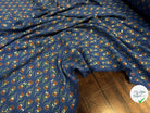 WOOLPEACH FLEURS AVEC MOTIF OR FOND BLEU - My Little Coupon