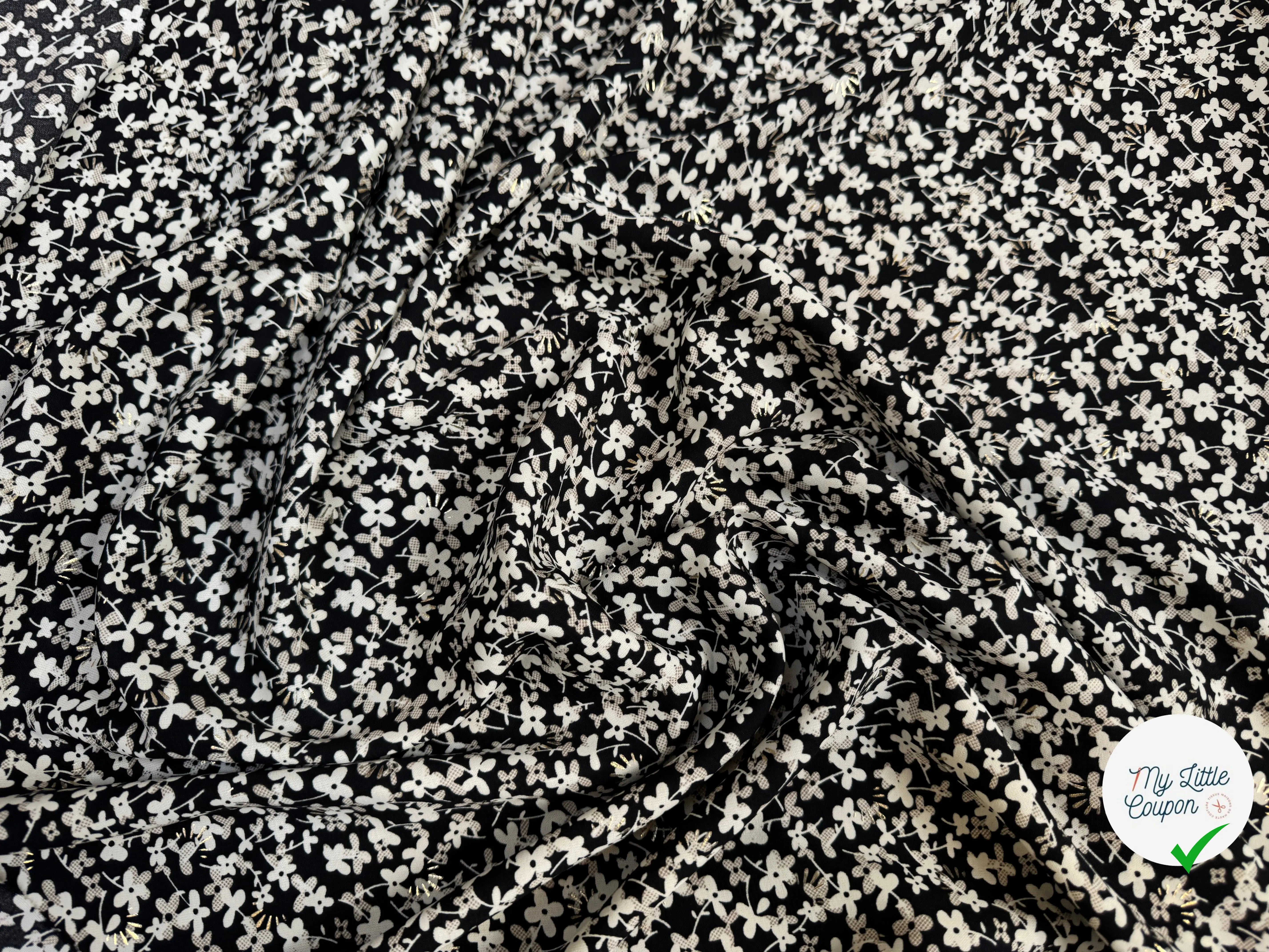 WOOLPEACH FLEURS REFLET DORÉ - My Little Coupon