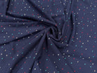 WOOLPEACH FOND BLEU MARINE MOTIFS DOUBLE POIDS ROUGE BLEU BLANC - My Little Coupon