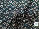 WOOLPEACH LOSANGE CASSÉ FOND VERT RATURE DORÉ - My Little Coupon