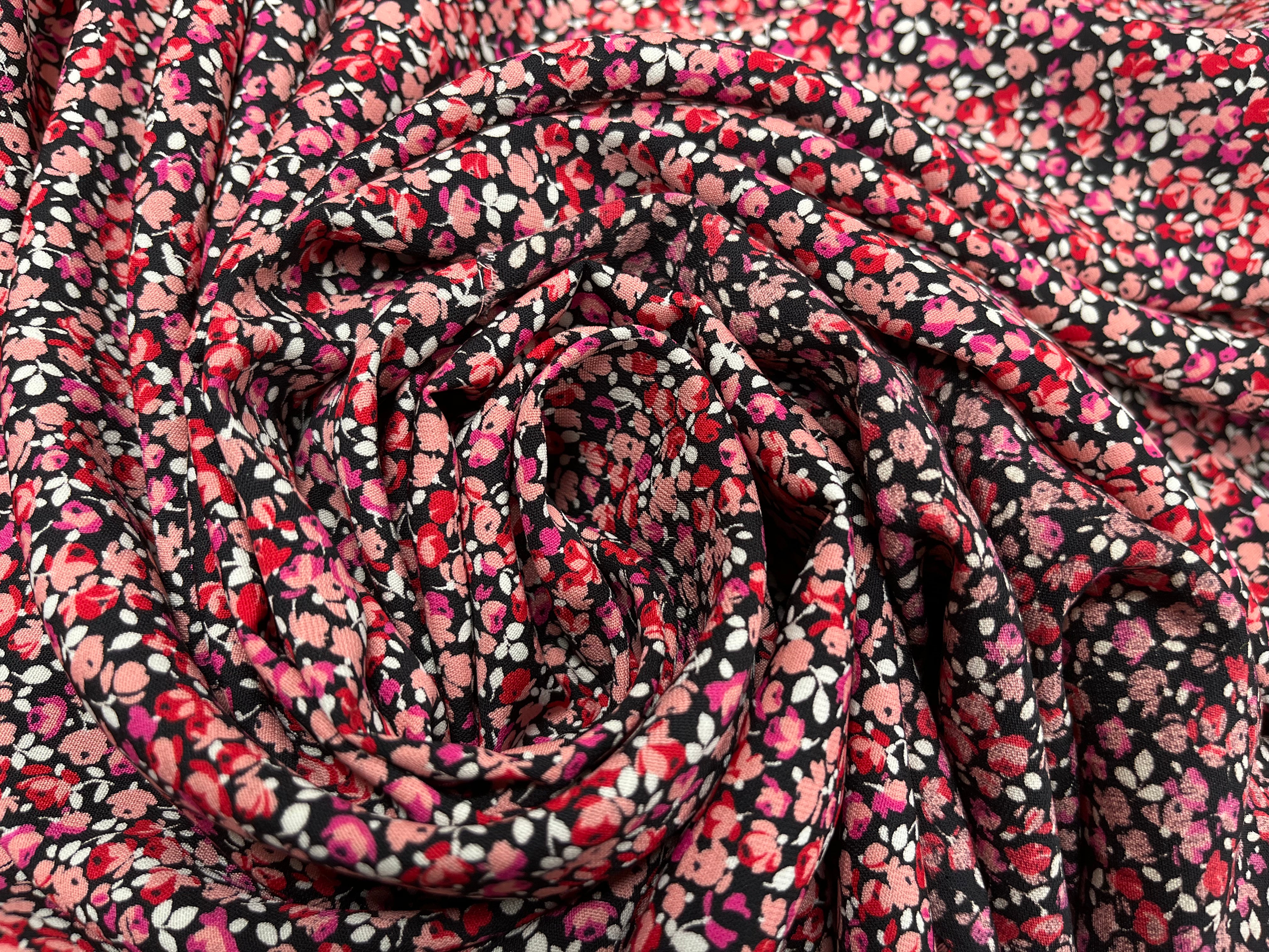 WOOLPEACH MOTIF PETIT FLEUR ROSE VIOLET BLANC - My Little Coupon