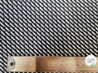 WOOLPEACH MOTIF RECTANGLE CROISÉ FOND NOIR - My Little Coupon