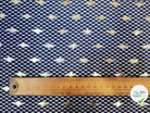 WOOLPEACH PTIT CERCLE BICOLORE RAYURE ARGENTÉ FOND BLEU - My Little Coupon
