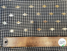 WOOLPEACH RAYURES CROISÉ N&B RAYURE DORÉ - My Little Coupon